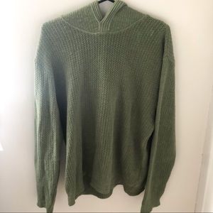 Hooded Hemp Knit Sweater